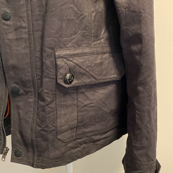 Rock Revival black denim like jacket - Picture 3 of 12